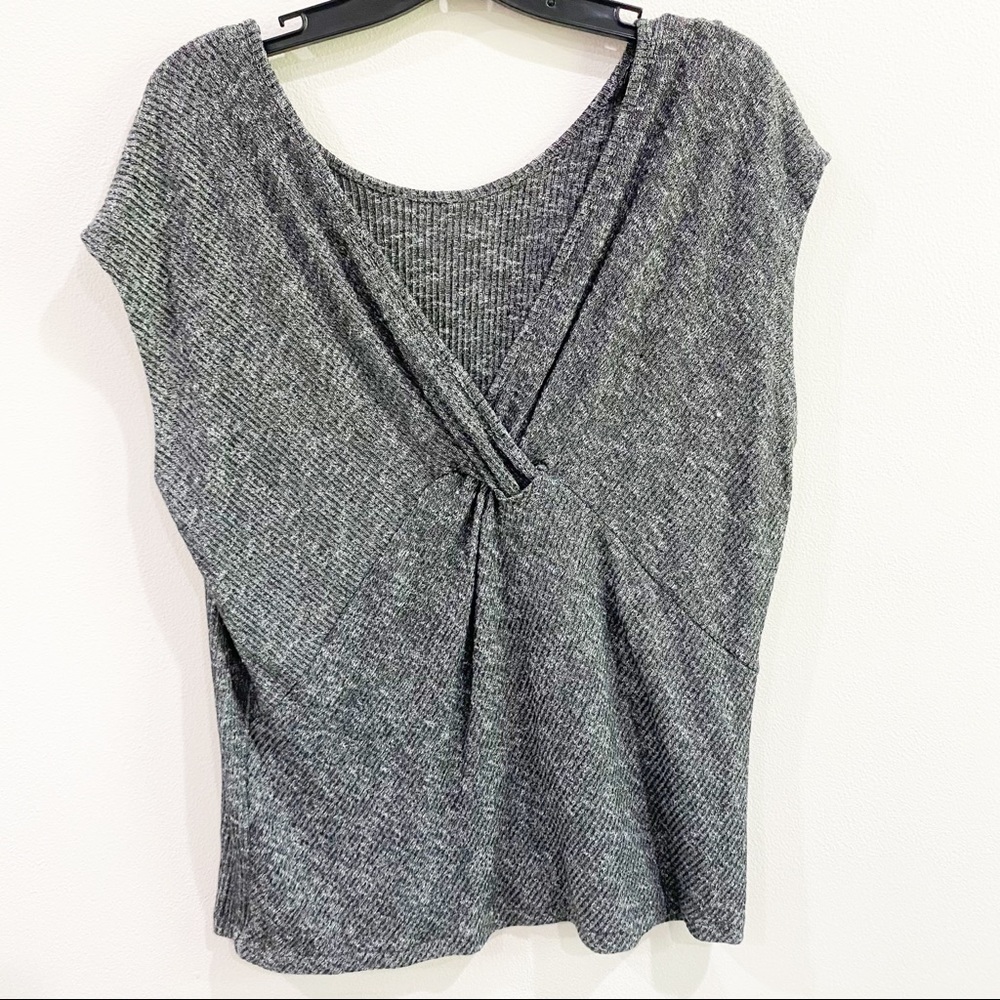 Rag & Bone Ribbed Cross Back Tee - image 5